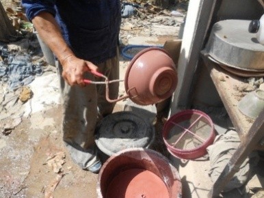 ตรวจสอบการติดของสี